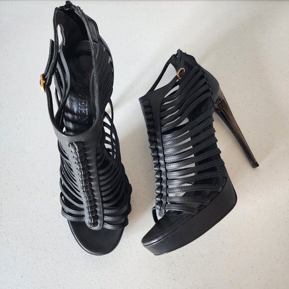 Alexander McQueen Platform Sandals "EUC" - Picture 15 of 16